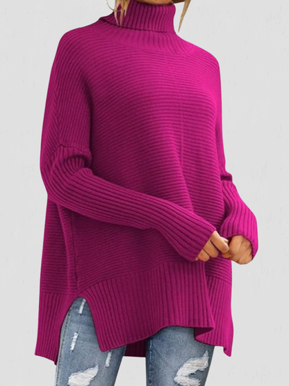 Brynlee™ Cozy Ribbed Turtleneck Sweater