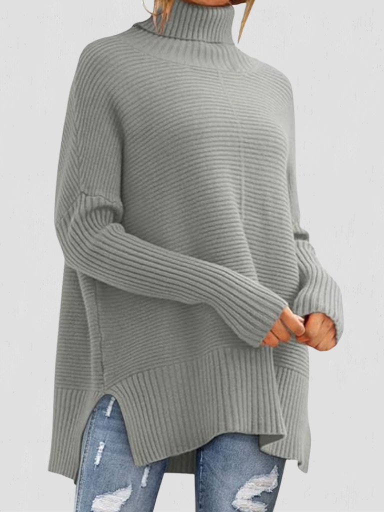 Brynlee™ Cozy Ribbed Turtleneck Sweater