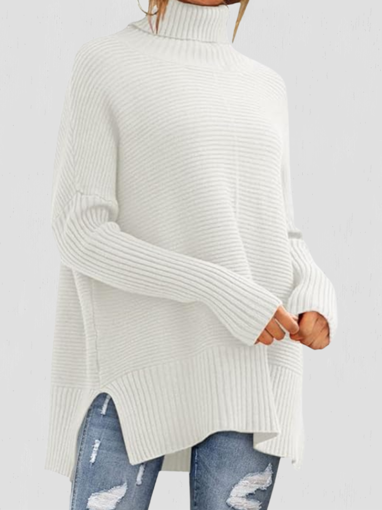 Brynlee™ Cozy Ribbed Turtleneck Sweater