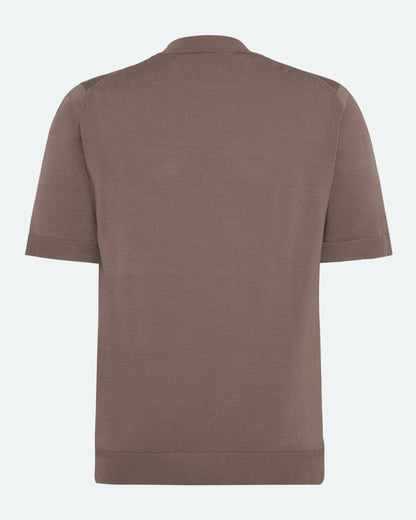 Freja™ | Parker knitted sweater | Shitake