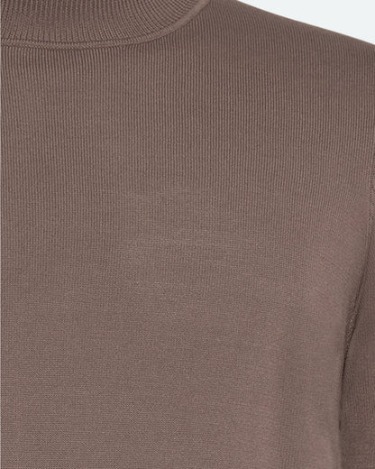 Freja™ | Parker knitted sweater | Shitake