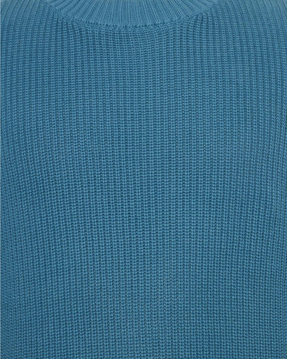 Freja™ | Rob single knit sweater | Blue Ashes