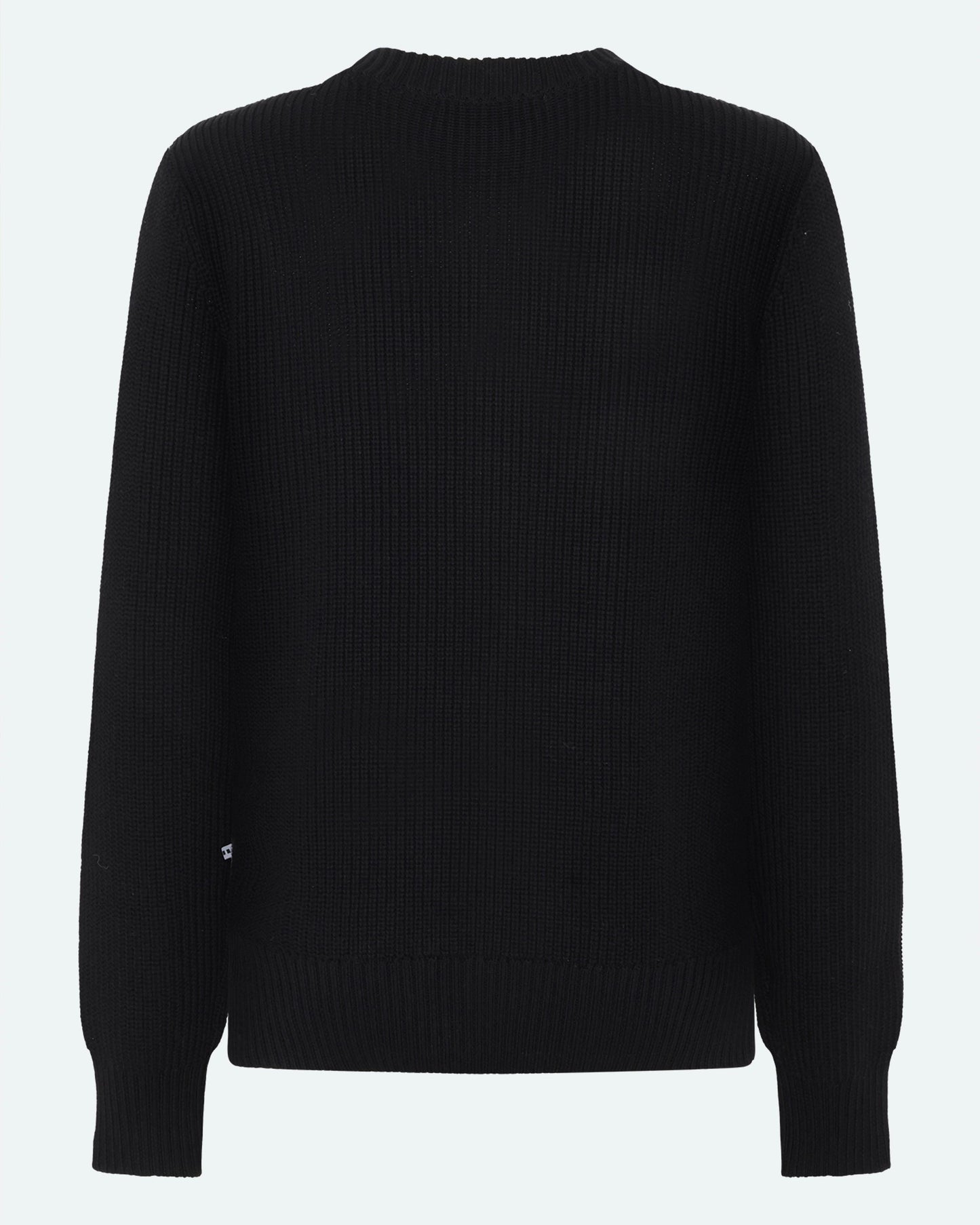 Freja™ | Rob single knit sweater | Black