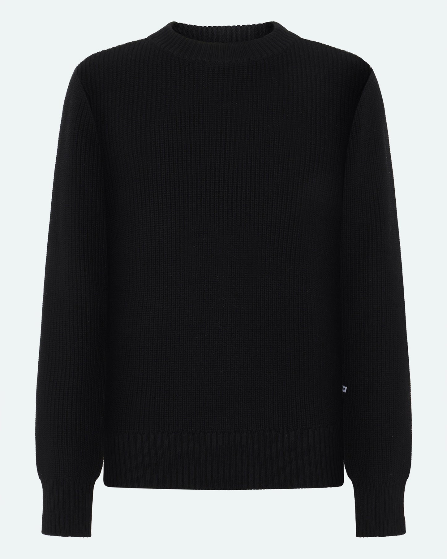 Freja™ | Rob single knit sweater | Black