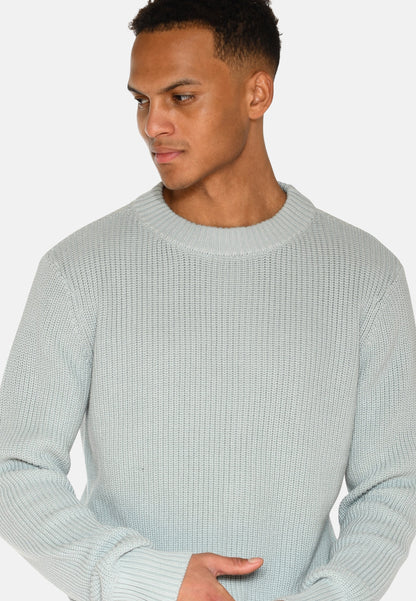 Freja™ | Rob single knit sweater | Gray fog