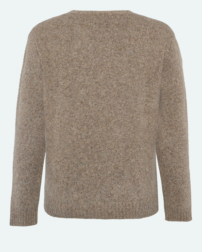 Freja™ | Roland 3815 Jumper | Chinchilla Melange