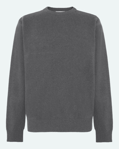 Freja™ | Roland jumper | Dark grey melange
