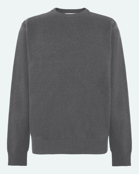 Freja™ | Roland jumper | Dark grey melange