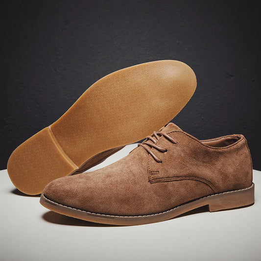 Vinterhavn™ – Classic Men's Shoes in Elegant Mock Design