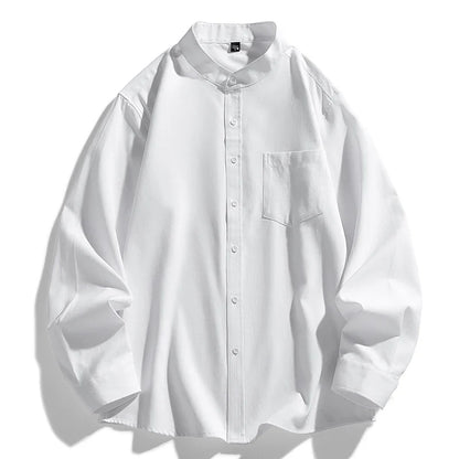 Lindhavn™ – Men's Shirt in Pure Mandarin Texture