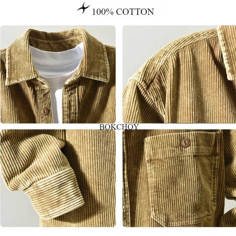 Fjordline™ – Men's Shirt in Soft Cotton Structure