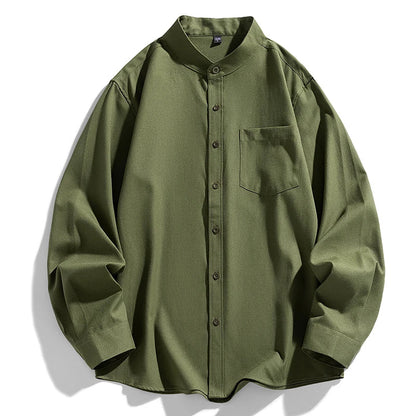 Lindhavn™ – Men's Shirt in Pure Mandarin Texture