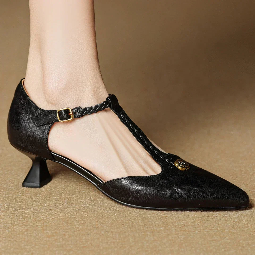 Kathy | Eleganta lädersandaler
