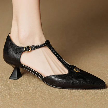 Kathy | Eleganta lädersandaler