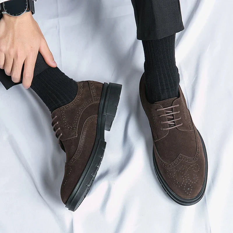 Valmora™ – Classic Oxford Shoes for Men