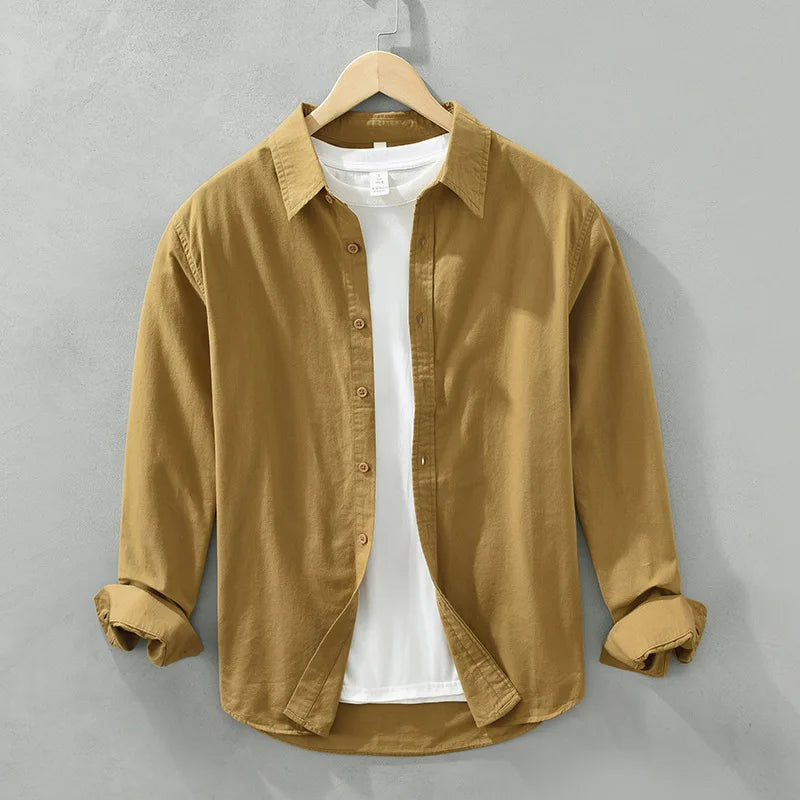 Lundhavn™ – Classic Men's Shirt in Light Structure