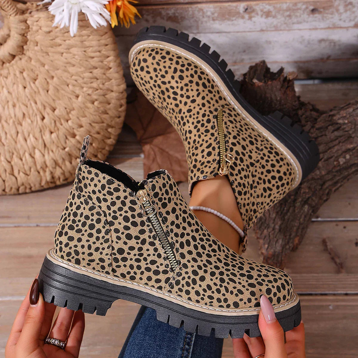 SkandLoom™ – Boots with Structured Upper and Robust Sole