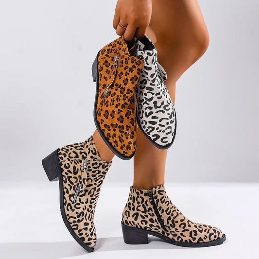 NordPace™ – Women's shoes in Modern Leopard structure
