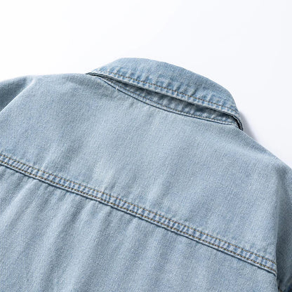 Nordvigg™ – Men's Shirt in Timeless Denim Texture