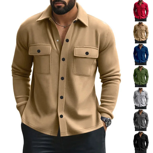 Fjordhavn™ – Modern Men's Shirt in Structured Design