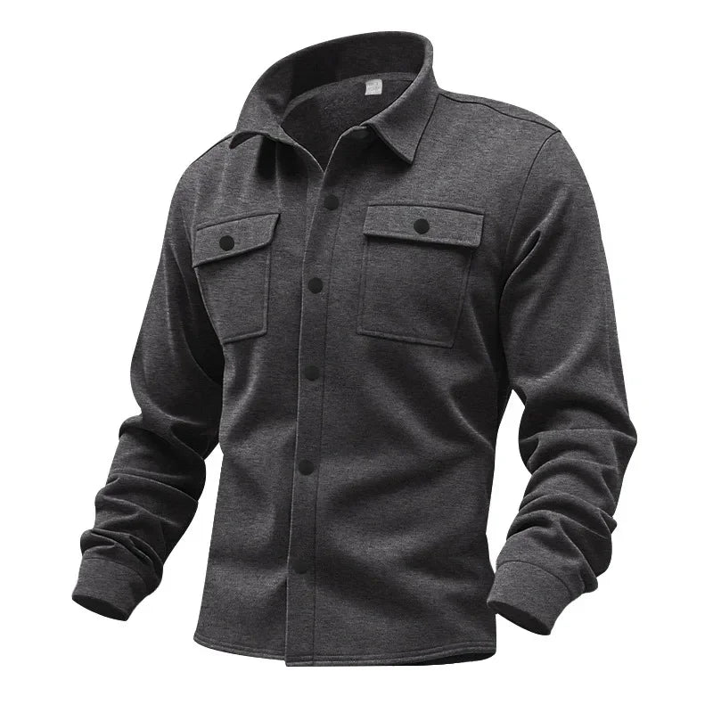 Fjordhavn™ – Modern Men's Shirt in Structured Design