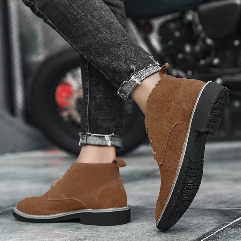 FrostHaven™ – Classic Herr Kängor in Modern Chukka style