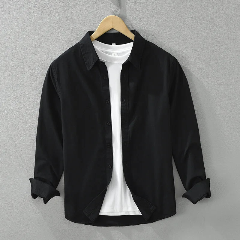 Lundhavn™ – Classic Men's Shirt in Light Structure