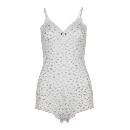 JOY™ – Drömskön blommig ärmlös bodysuit