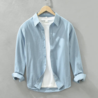 Lundhavn™ – Classic Men's Shirt in Light Structure