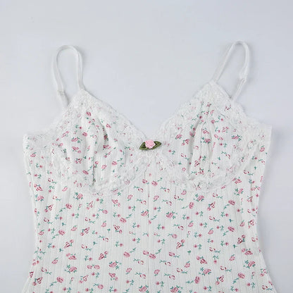 JOY™ – Drömskön blommig ärmlös bodysuit