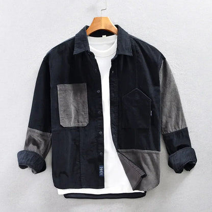 Granvik™ – Men's Shirt in Patchwork Structure