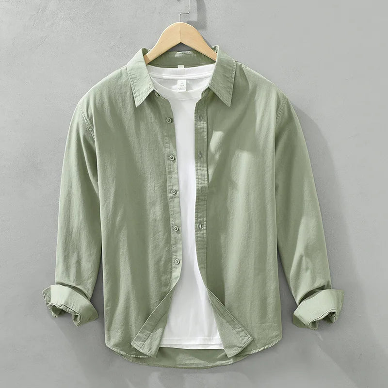 Lundhavn™ – Classic Men's Shirt in Light Structure