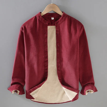 Vinterhamn™ – Men's Shirt in Pure Mandarin Texture