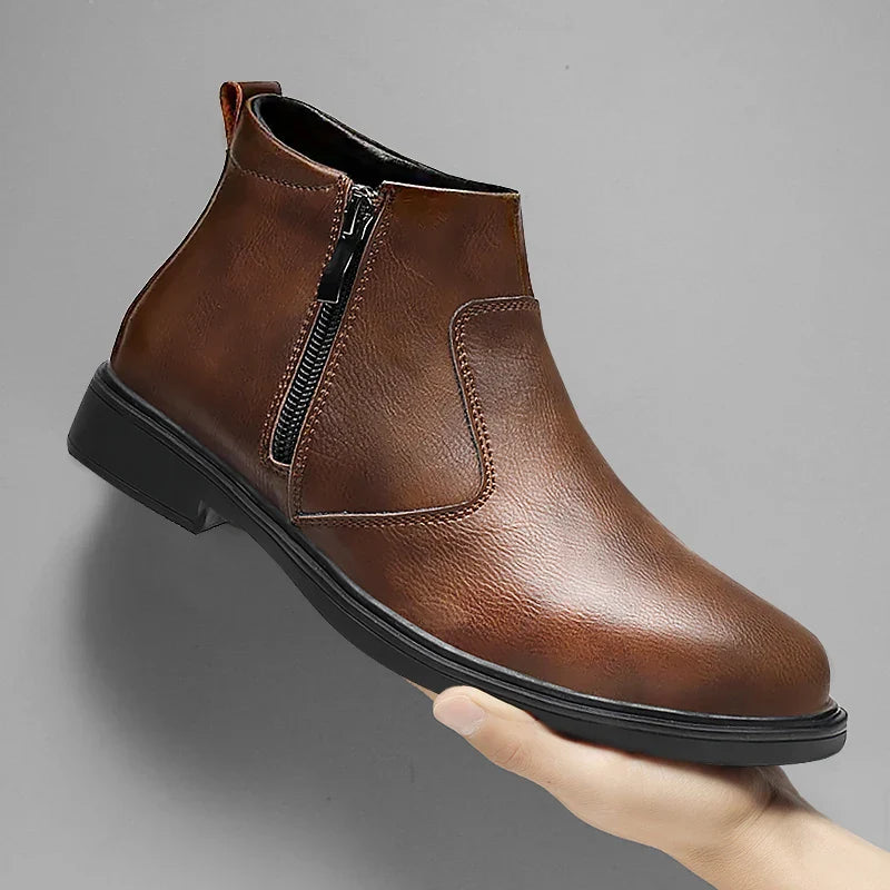 FjordRidge™ – Elegant Chelsea Boots