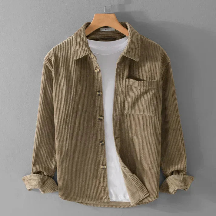 Classic Corduroy Overshirt for Men