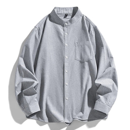 Lindhavn™ – Men's Shirt in Pure Mandarin Texture