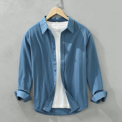 Lundhavn™ – Classic Men's Shirt in Light Structure