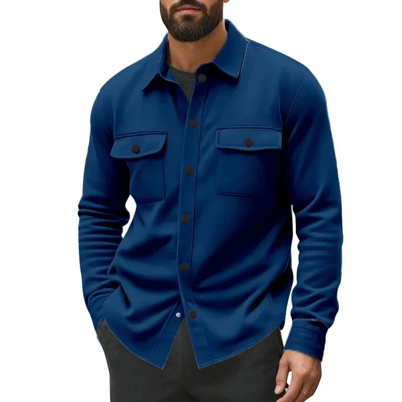 Fjordhavn™ – Modern Men's Shirt in Structured Design