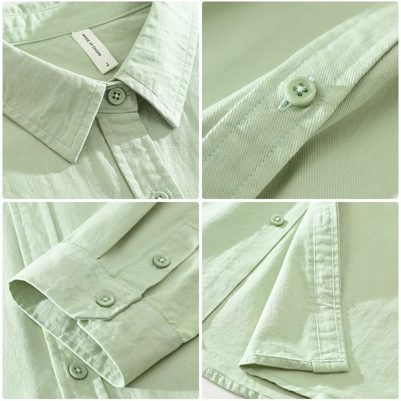 Lundhavn™ – Classic Men's Shirt in Light Structure