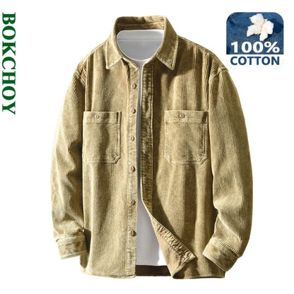 Fjordline™ – Men's Shirt in Soft Cotton Structure