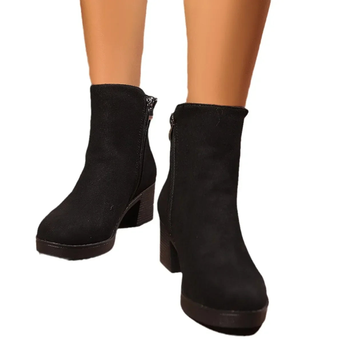 Granvyn™ – Boots with Structured Upper and Stable Clack