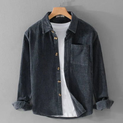 Classic Corduroy Overshirt for Men