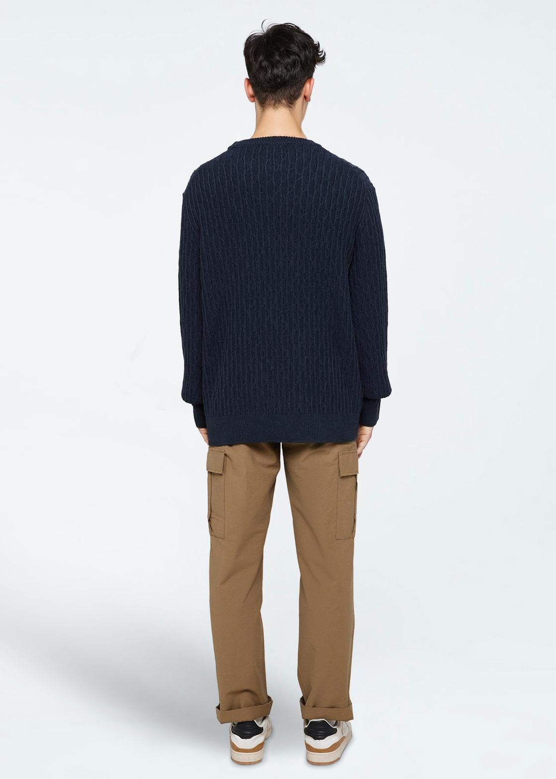 Freja™ | Saigon knitted sweater | Sky Captain