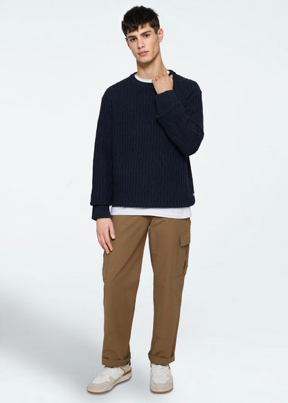 Freja™ | Saigon knitted sweater | Sky Captain