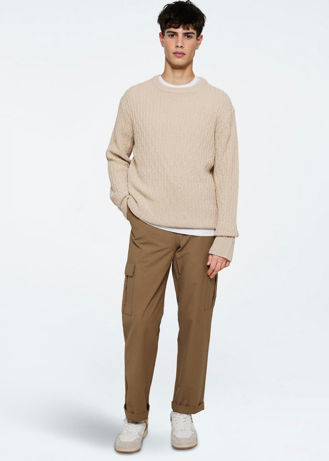 Freja™ | Saigon knitted sweater | Turtle Dove