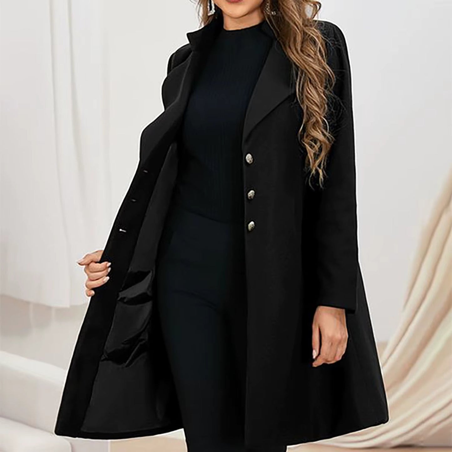 Eliza – Elegant och Varm Kappa