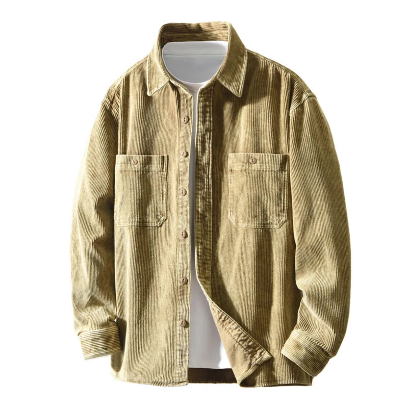 Fjordline™ – Men's Shirt in Soft Cotton Structure