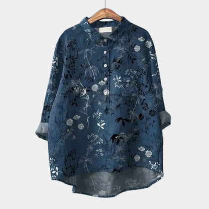 TALLIE™ – Avslappnad mönstrad blus