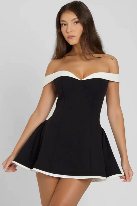 Gianna | Elegant Off-Shoulder Klänning