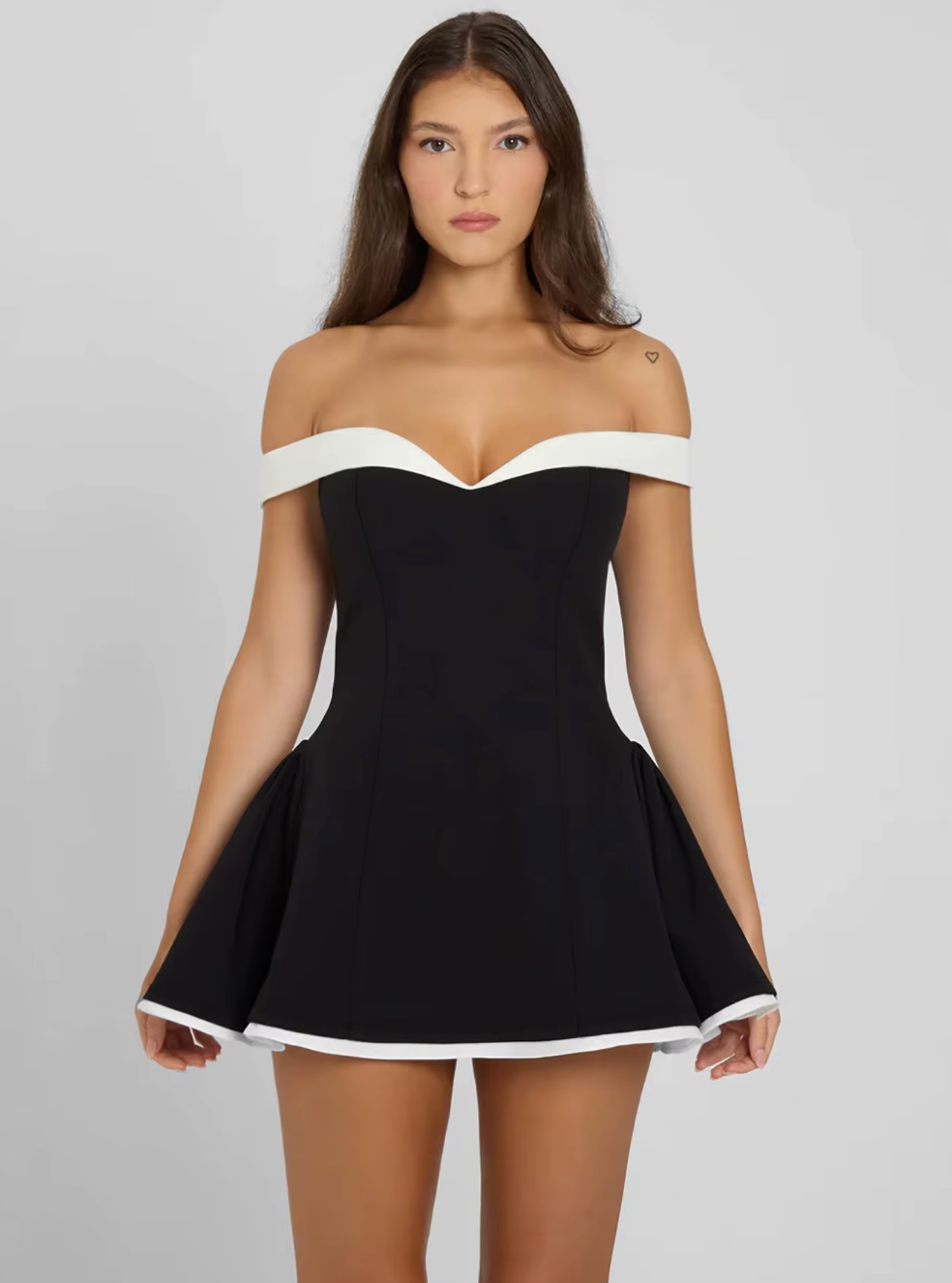Gianna | Elegant Off-Shoulder Klänning
